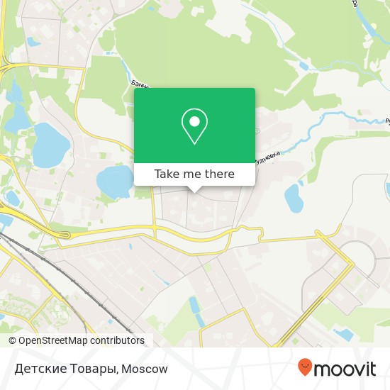 Детские Товары, Москва 111675 map