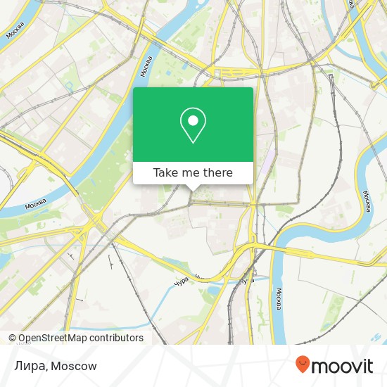 Лира, Москва 115419 map