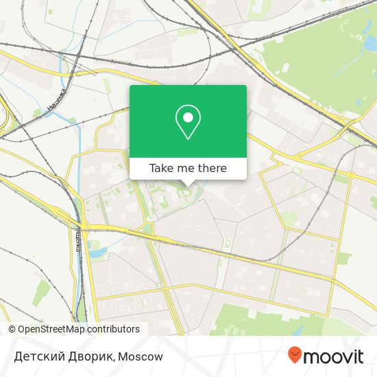 Детский Дворик, Москва 109117 map