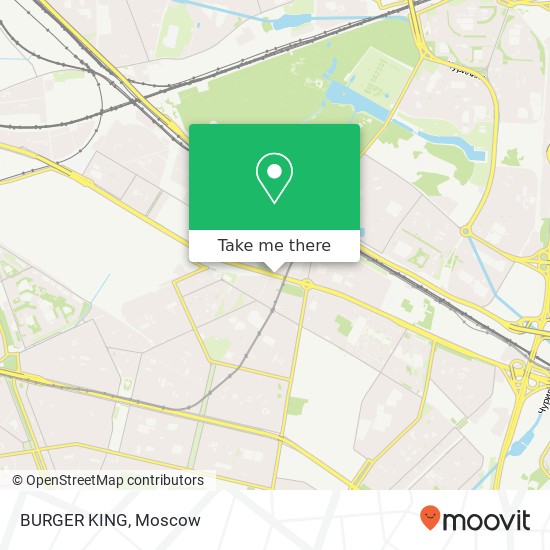 BURGER KING, Рязанский проспект, 75 Москва 109456 map