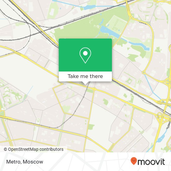 Metro, Рязанский проспект Москва 109456 map