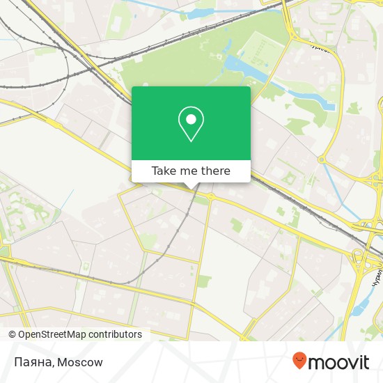 Паяна, Рязанский проспект Москва 109377 map