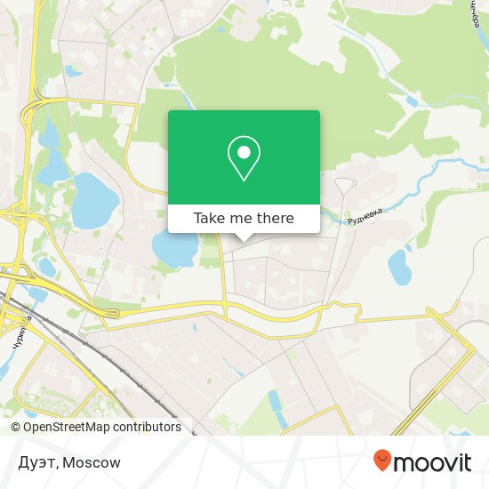 Дуэт, улица Руднёвка, 5 Москва 111675 map