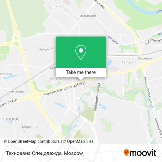 Техноавиа Спецодежда map