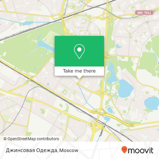Джинсовая Одежда, Москва 111538 map