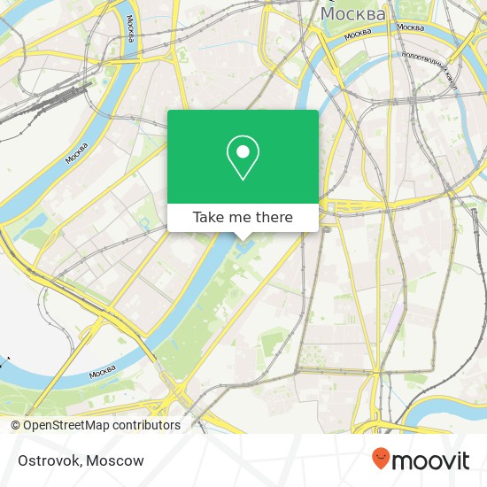 Ostrovok, Москва 119049 map