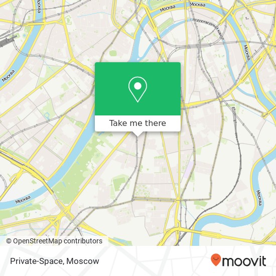 Private-Space, Москва 119049 map