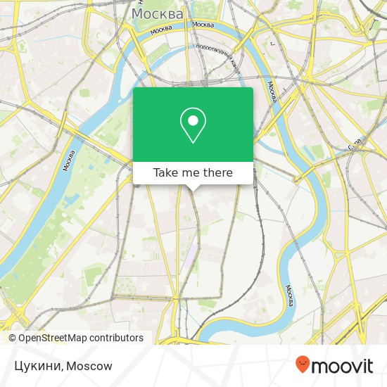 Цукини, Большая Серпуховская улица, 23 Москва 115093 map
