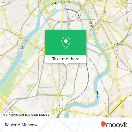 Roulette, Москва 115093 map