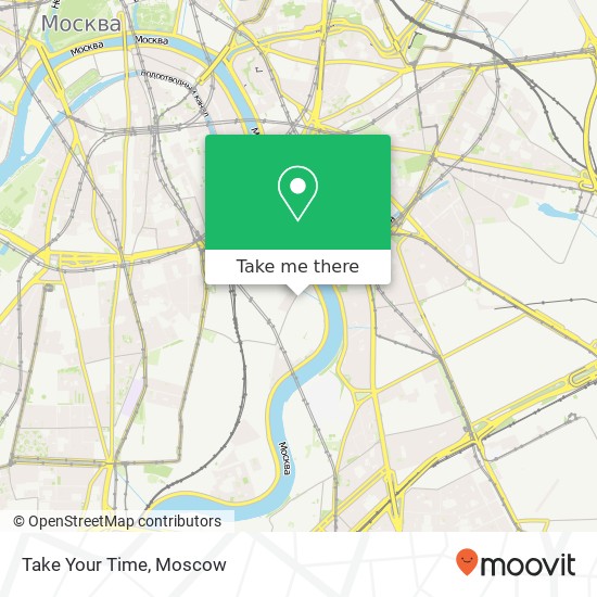Take Your Time, Москва 115114 map