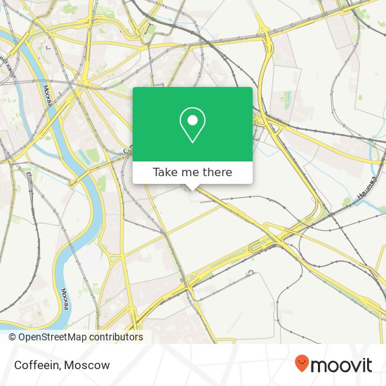 Coffeein, Москва 109316 map