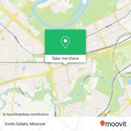 Gvido Gelato, Москва 121357 map