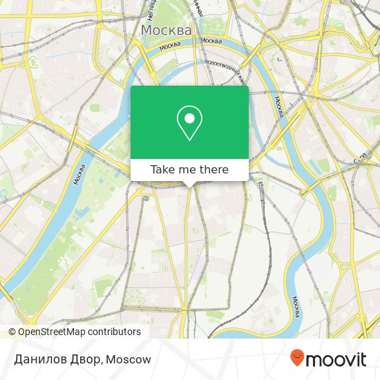 Данилов Двор, Люсиновская улица Москва 115093 map