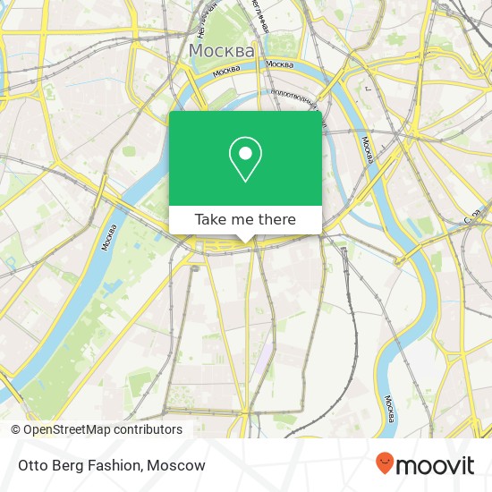 Otto Berg Fashion, улица Коровий вал, 1 Москва 119049 map