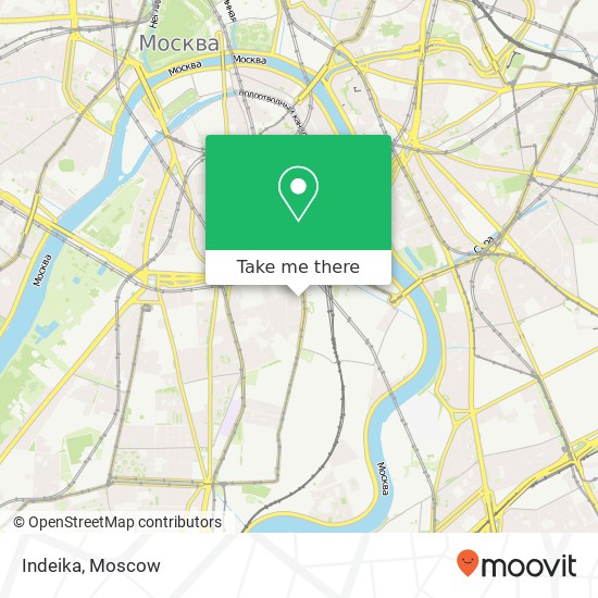 Indeika, Москва 115054 map
