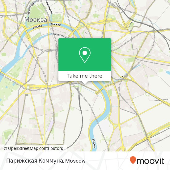 Парижская Коммуна, Кожевнический проезд Москва 115114 map