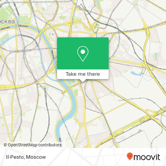 Il-Pesto, 3-й Крутицкий переулок, 13 Москва 109044 map