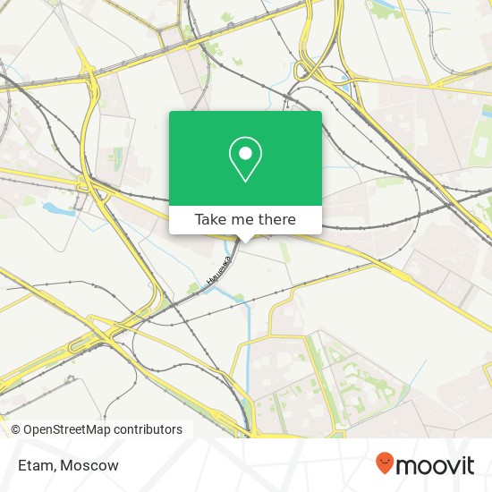 Etam, Москва 109052 map