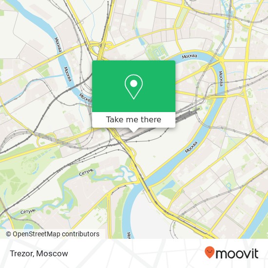 Trezor, Киевская улица, 22 Москва 121165 map