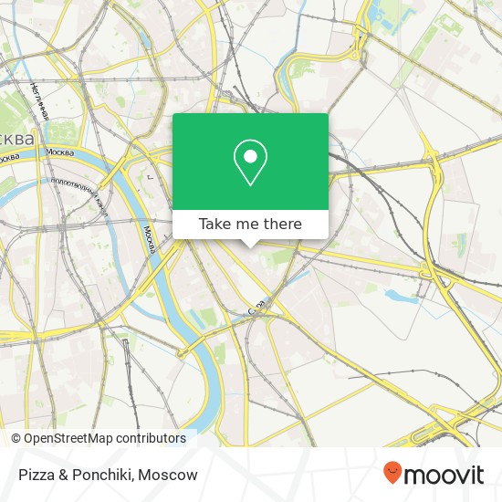 Pizza & Ponchiki, Москва 109147 map