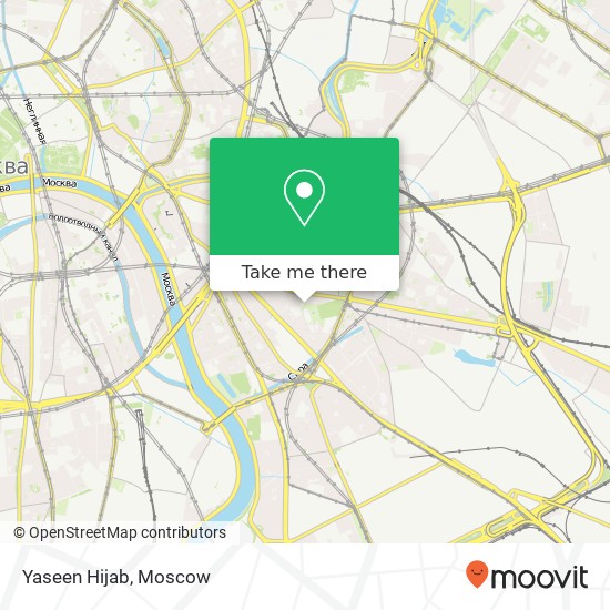 Yaseen Hijab, Тихий тупик Москва 109147 map