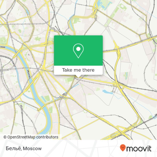 Бельё, Москва 109147 map
