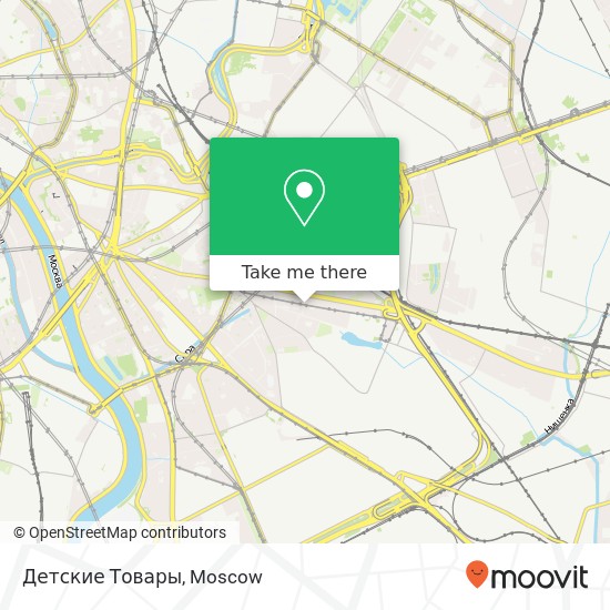 Детские Товары, Большая Калитниковская улица Москва 109029 map