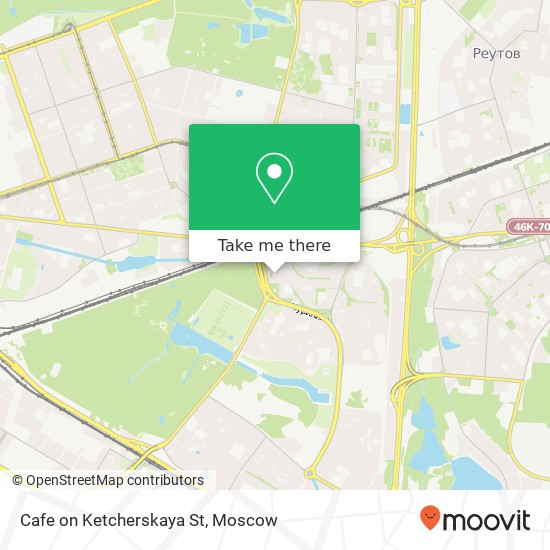 Cafe on Ketcherskaya St, Кетчерская улица, 2A str 4 Москва 111402 map