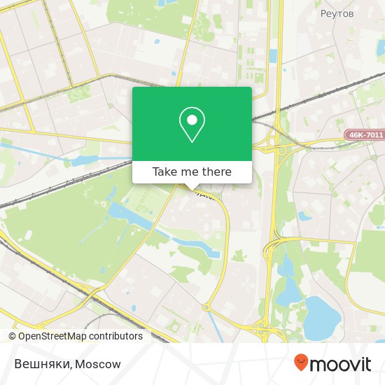 Вешняки, Вешняковская улица, 2 Москва 111402 map