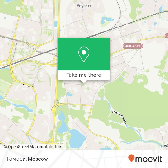 Тамаси, Москва 111673 map