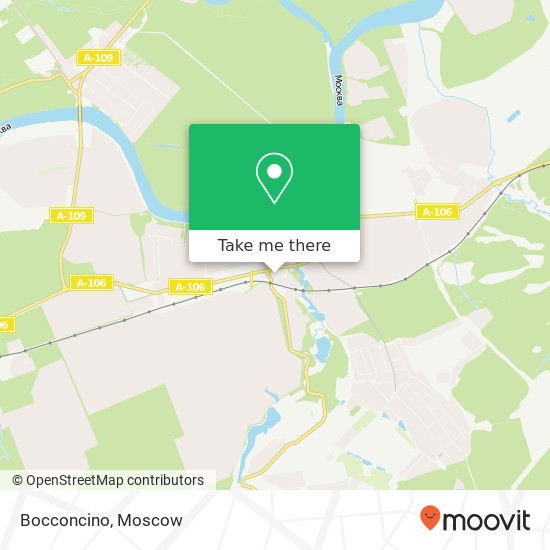 Bocconcino, Барвиха Одинцовский район 143082 map