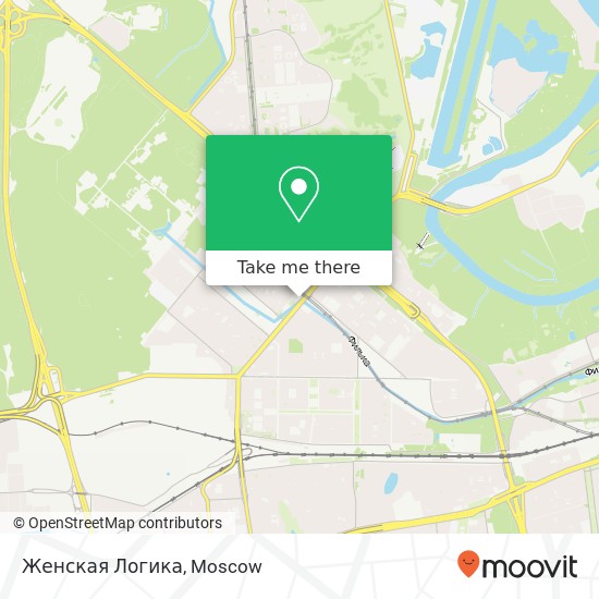 Женская Логика, Москва 121552 map