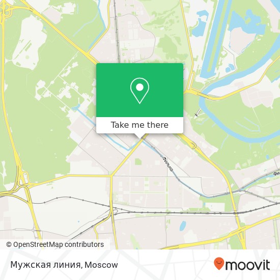 Мужская линия, Москва 121552 map