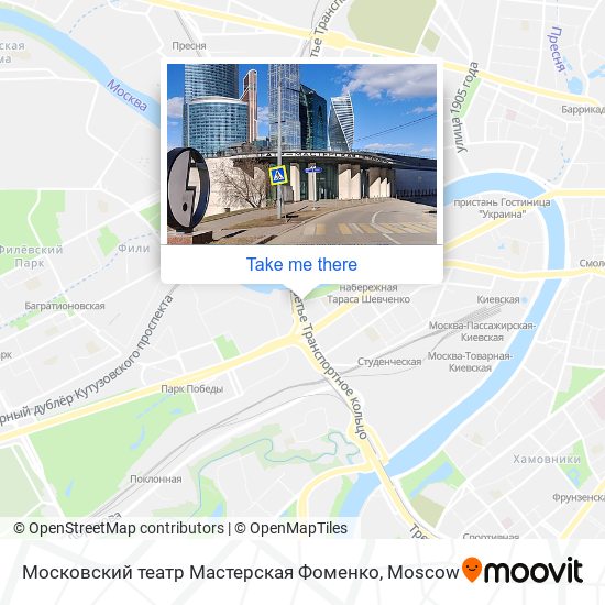 Московский театр Мастерская Фоменко map
