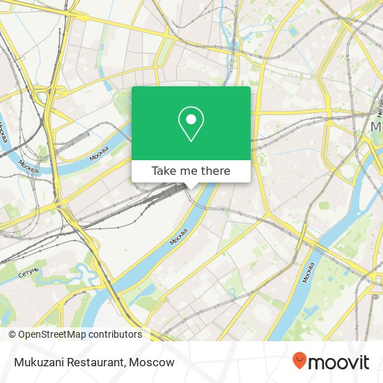 Mukuzani Restaurant, площадь Европы, 2 Москва 121059 map