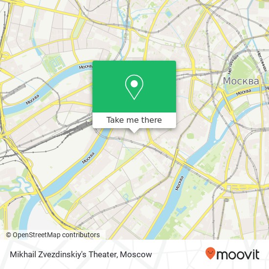 Mikhail Zvezdinskiy's Theater map