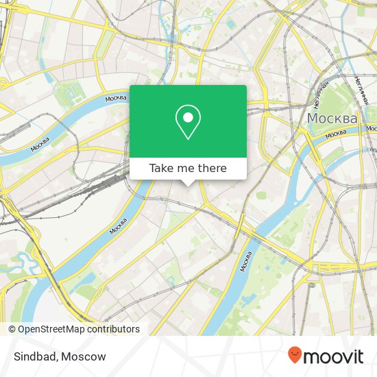 Sindbad, Москва 119121 map