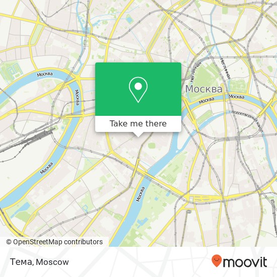 Тема, Сеченовский переулок, 7 Москва 119034 map