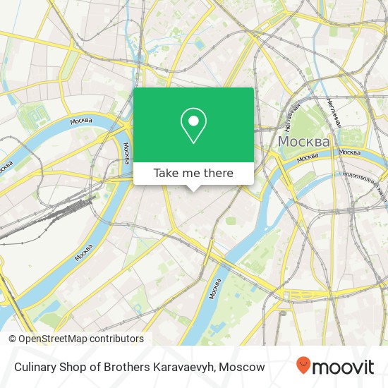 Culinary Shop of Brothers Karavaevyh, Большой Левшинский переулок Москва 119034 map