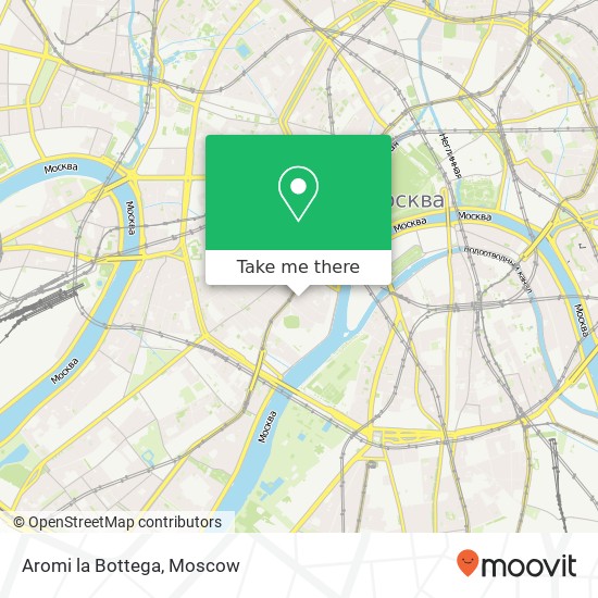 Aromi la Bottega, Пожарский переулок, 15 Москва 119034 map