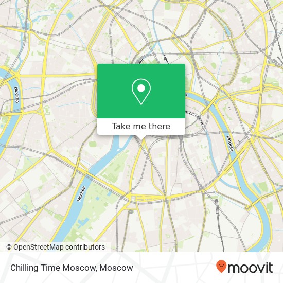 Chilling Time Moscow, Москва 119180 map