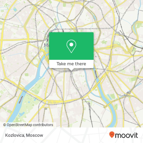 Kozlovica, Климентовский переулок Москва 115035 map