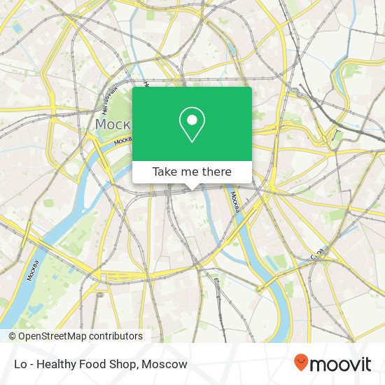 Lo - Healthy Food Shop, Большая Татарская улица Москва 115184 map