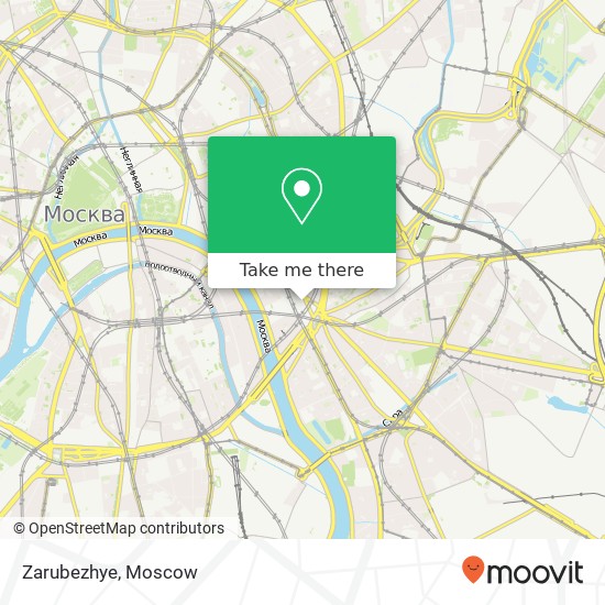 Zarubezhye, Нижняя Радищевская улица Москва 109240 map