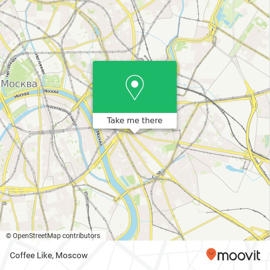 Coffee Like, Москва 109147 map