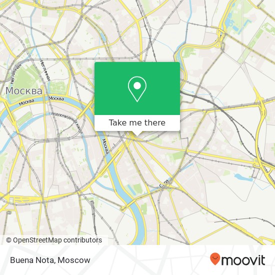 Buena Nota, Таганская улица Москва 109147 map