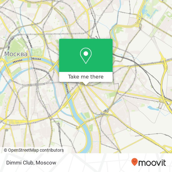 Dimmi Club, Москва 109147 map