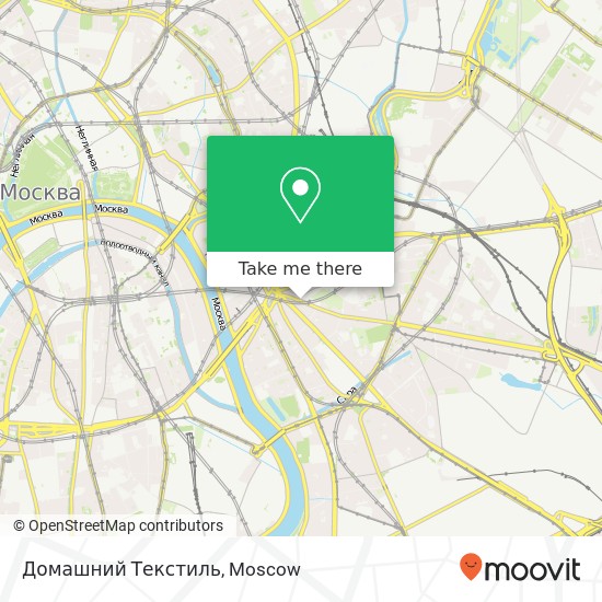 Домашний Текстиль, Таганская улица Москва 109147 map