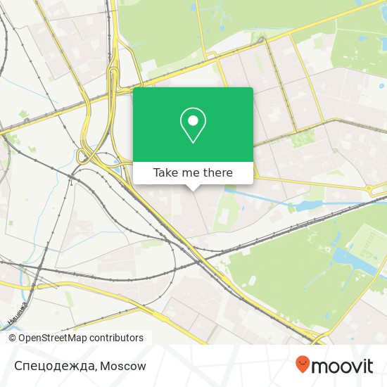 Спецодежда, улица Плеханова Москва 111524 map