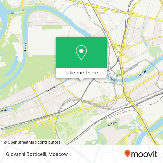 Giovanni Botticelli, Москва 121087 map